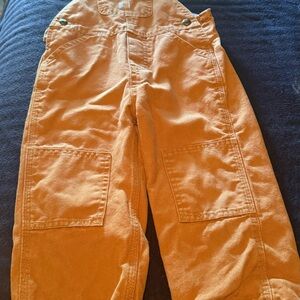 Carhartt Kids Overalls in Rust